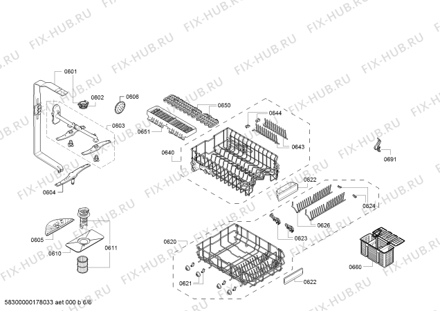 Схема №2 SR24M230EU ecoEdition с изображением Силовой модуль запрограммированный для посудомойки Siemens 00755359