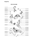 Схема №2 RO13134A/4Q0 с изображением Рамка, решетка, корпус фильтра для пылесоса Moulinex RS-RT9308