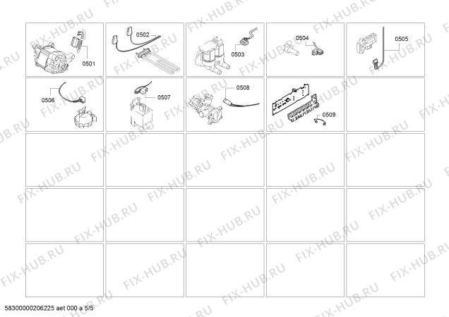 Схема №1 WAB16161IN с изображением Силовой модуль для стиральной машины Bosch 11021445