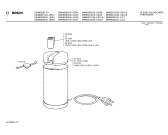 Схема №1 MKM6014US с изображением Крышка для электрокофемашины Bosch 00056754