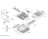Схема №2 SMS58T22GB tp3 с изображением Передняя панель для электропосудомоечной машины Bosch 11007827