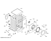 Схема №1 WM14E443BY E 14.44 VarioPefrect с изображением Вкладыш в панель для стиралки Siemens 00648972