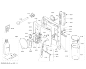 Схема №4 TK68009 Surpresso S65 с изображением Верхняя часть корпуса для кофеварки (кофемашины) Siemens 00438605