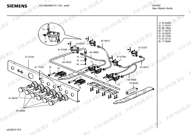 Схема №3 HSV215AEU Bosch с изображением Винт для электропечи Bosch 00420815