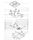 Схема №1 G760AX1 (323828, PCFZD70V) с изображением Рассекатель для духового шкафа Gorenje 293518