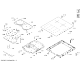 Схема №1 T85I53X2MC IH6.1 - Flex с изображением Стеклокерамика для духового шкафа Bosch 00689667