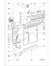 Схема №1 ADG 952 AVM с изображением Панель для посудомойки Whirlpool 481245370066