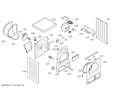 Схема №1 WTG865H2UC 800 Series с изображением Крышка для сушильной машины Bosch 00640460