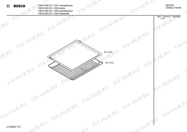 Схема №3 HEN100C с изображением Ручка управления духовкой для плиты (духовки) Bosch 00168295