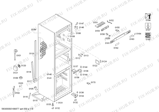 Схема №2 KG39FPZ22X с изображением Емкость для холодильника Siemens 00703226