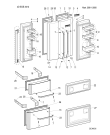 Схема №1 E4DAAASBC (F087671) с изображением Ящик (корзина) для холодильника Indesit C00310581