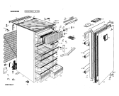 Схема №2 KS2700 с изображением Уплотнитель двери для холодильника Siemens 00191234