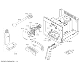 Схема №3 3CF458XP Balay с изображением Панель для электрокофеварки Bosch 00665704