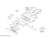 Схема №1 HSB744056N Bosch с изображением Варочная панель для духового шкафа Bosch 00243337