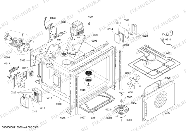 Схема №3 HBN870760 с изображением Панель управления для духового шкафа Bosch 00438232