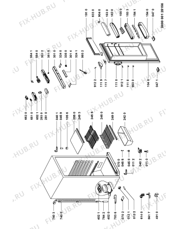 Схема №1 ART 5850/H с изображением Поверхность для холодильника Whirlpool 481245838081
