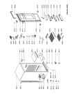 Схема №1 ART 580/G с изображением Элемент корпуса для холодильника Whirlpool 481945299888