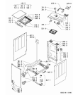 Схема №1 AWE 66160 с изображением Обшивка для стиральной машины Whirlpool 480110100073