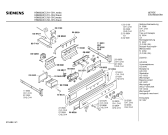 Схема №1 HB68240CC с изображением Панель для плиты (духовки) Siemens 00278311