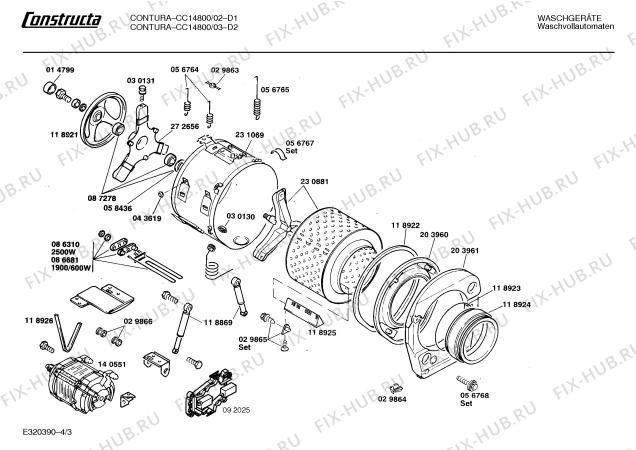 Схема №1 CC14800 CONTURA с изображением Панель управления для стиралки Bosch 00272776