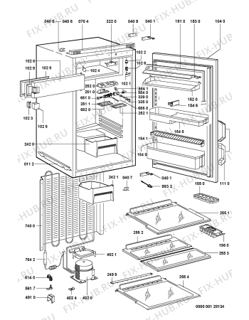 Схема №1 EV 1633/3 CH с изображением Дверь для холодильника Whirlpool 481244028872