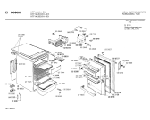 Схема №1 KTF1412SD с изображением Корпус для холодильника Bosch 00088993