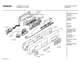 Схема №1 SE26260FF с изображением Передняя панель для посудомоечной машины Siemens 00357915