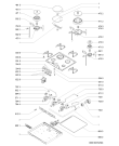 Схема №1 AKM 536/NB с изображением Втулка для духового шкафа Whirlpool 481244039285