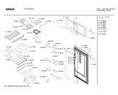 Схема №1 KSU30642 с изображением Дверь для холодильной камеры Bosch 00241522