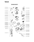 Схема №1 OW500530/B72 с изображением Фиксатор для хлебопечки Moulinex SS-186968