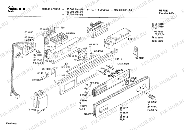 Схема №3 195306831 JOKER 465 с изображением Индикатор для электропечи Bosch 00115805