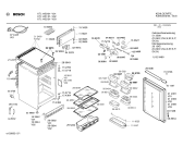 Схема №1 KTL1451 с изображением Крышка для холодильника Bosch 00162644