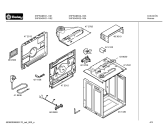 Схема №2 3HF504B с изображением Блок подключения для плиты (духовки) Bosch 00608959