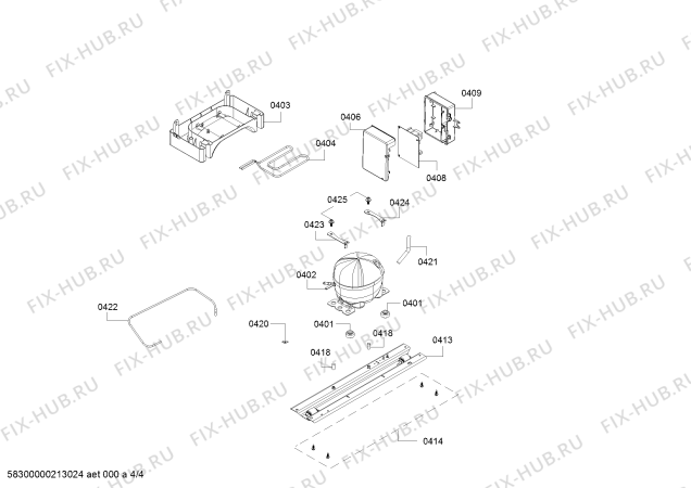 Схема №3 KDN28NW20B с изображением Декоративная планка для холодильника Bosch 12024146