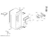 Схема №2 KI18LA75 с изображением Дверь для холодильника Siemens 00710666