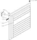 Схема №1 GKI6010/A (187689, ZOI0726) с изображением Панель ящика для холодильника Gorenje 540985