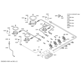 Схема №1 T23R2N0 с изображением Переключатель для электропечи Bosch 00499912