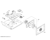 Схема №2 E14M42N0EU с изображением Панель управления для электропечи Bosch 00671407