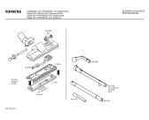 Схема №1 BHS3971 EXKLUSIV 31 с изображением Труба для пылесоса Siemens 00285148