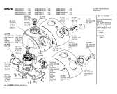 Схема №1 MMB2000UC с изображением Модуль управления для блендера (миксера) Bosch 00420431