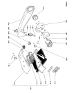Схема №2 AWG320WP41 (F091535) с изображением Упор для стиралки Indesit C00333367