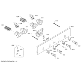 Схема №6 U15M62S0GB с изображением Панель управления для духового шкафа Bosch 00675550