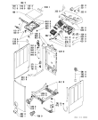 Схема №1 AWA 5127 с изображением Микропереключатель для стиральной машины Whirlpool 481228219488