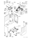 Схема №1 AWA 5129 с изображением Обшивка для стиралки Whirlpool 481245212073