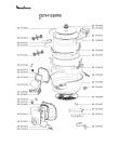 Схема №1 CE701132/87A с изображением Корпусная деталь для электропароварки Moulinex SS-993626