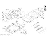 Схема №1 PIC885N24E с изображением Стеклокерамика для духового шкафа Bosch 00686532