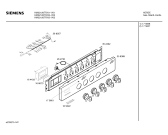 Схема №1 HM32120TR с изображением Панель управления для духового шкафа Siemens 00358389