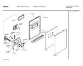 Схема №2 SRS4712II с изображением Передняя панель для посудомойки Bosch 00366017