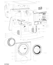 Схема №1 WWDC8122 (F091450) с изображением Инструкция по обслуживанию для стиральной машины Indesit C00365940