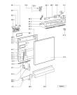 Схема №1 C 49 с изображением Обшивка для посудомойки Whirlpool 481245370077